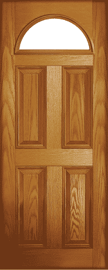 Bannockburn 1 in Light Oak, fitted in Low Fell.