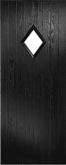 Cottage Diamond in Black, fitted in Hartlepool.