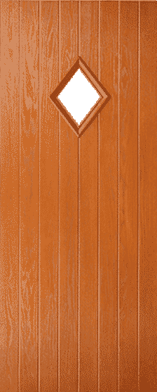 Cottage Diamond in Light Oak, fitted in Jarrow.